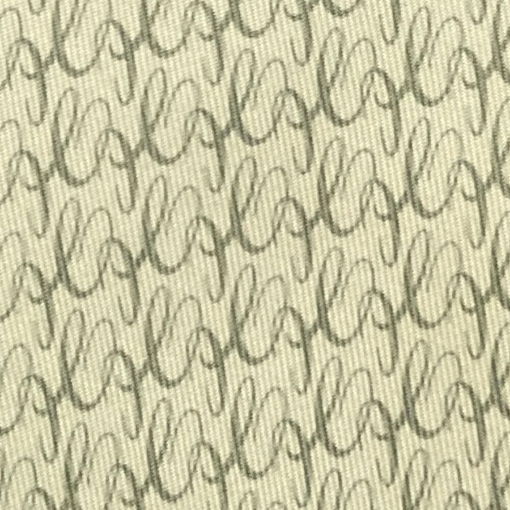 100% REAL HERMES TIE ~ LIGHT MINT GREEN FUN FUN CLASSIC CURSIVE H LOGO LINKS XL